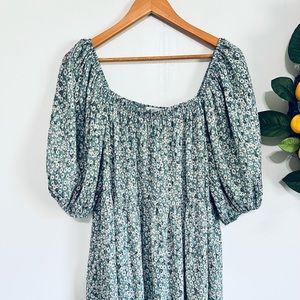 CJLA • Ada floral midi dress